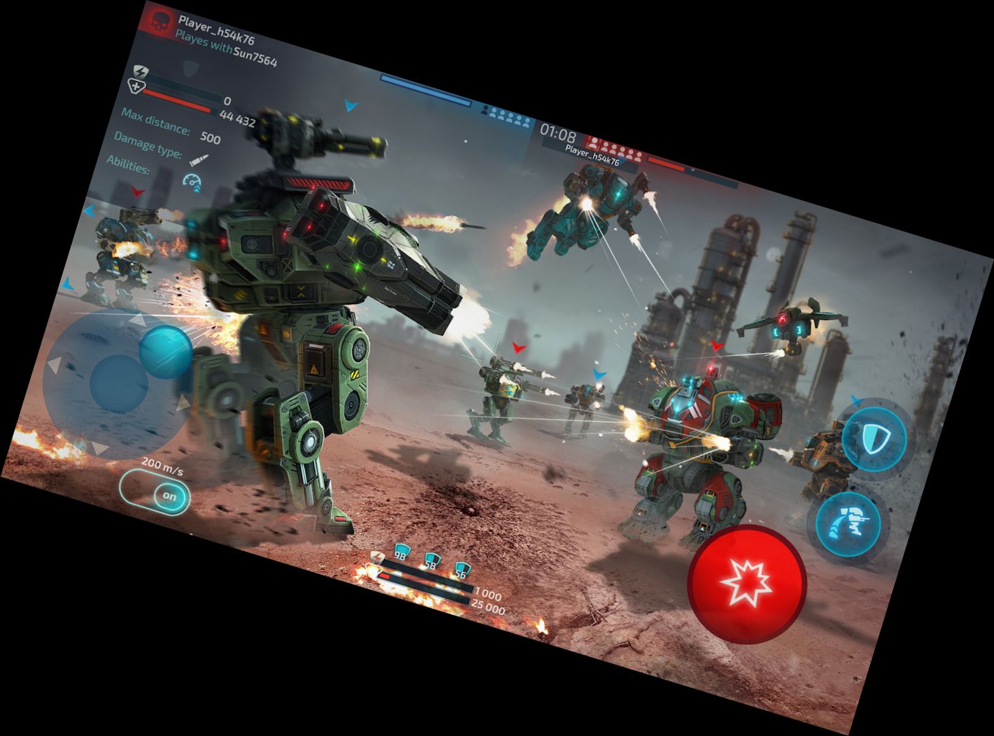 Roboterkrieg: PvP Mech Arena