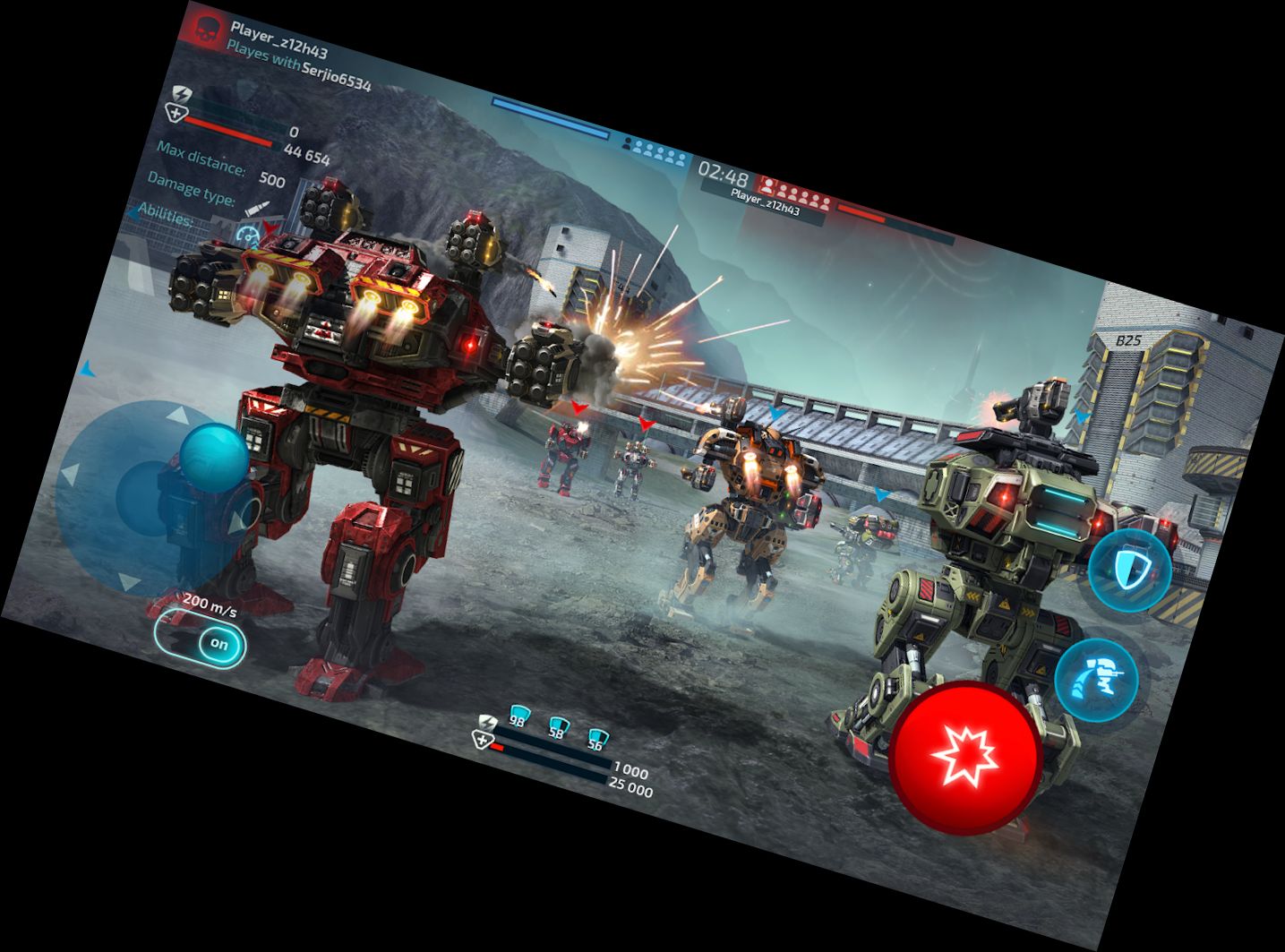 Roboterkrieg: PvP Mech Arena