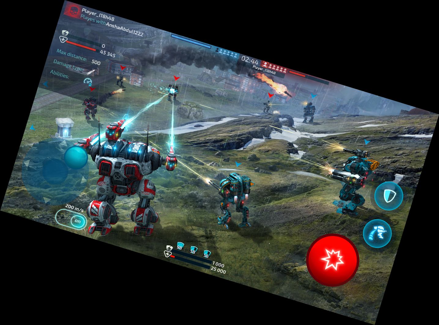 Roboterkrieg: PvP Mech Arena