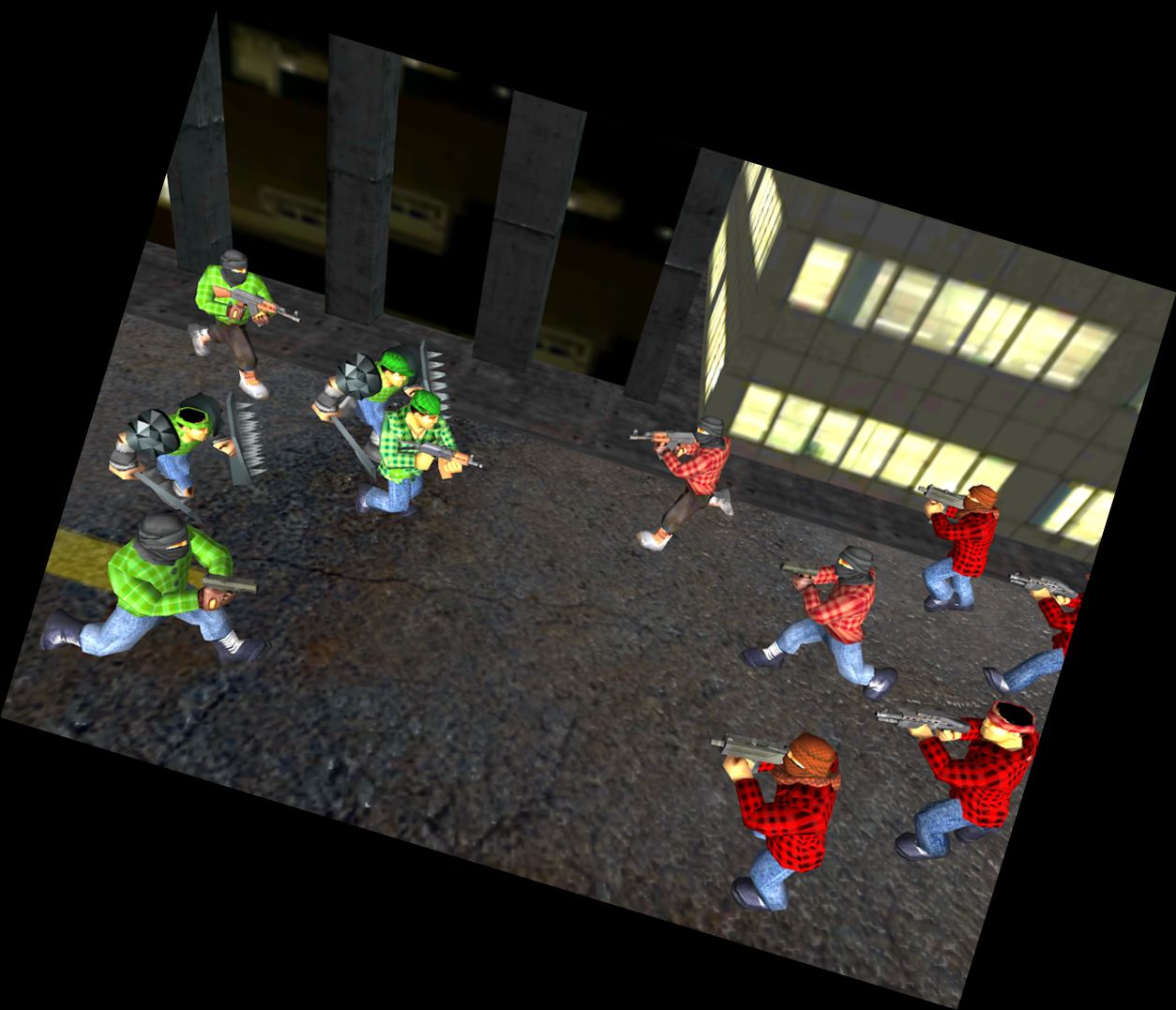 Gang-Schlacht-Simulator