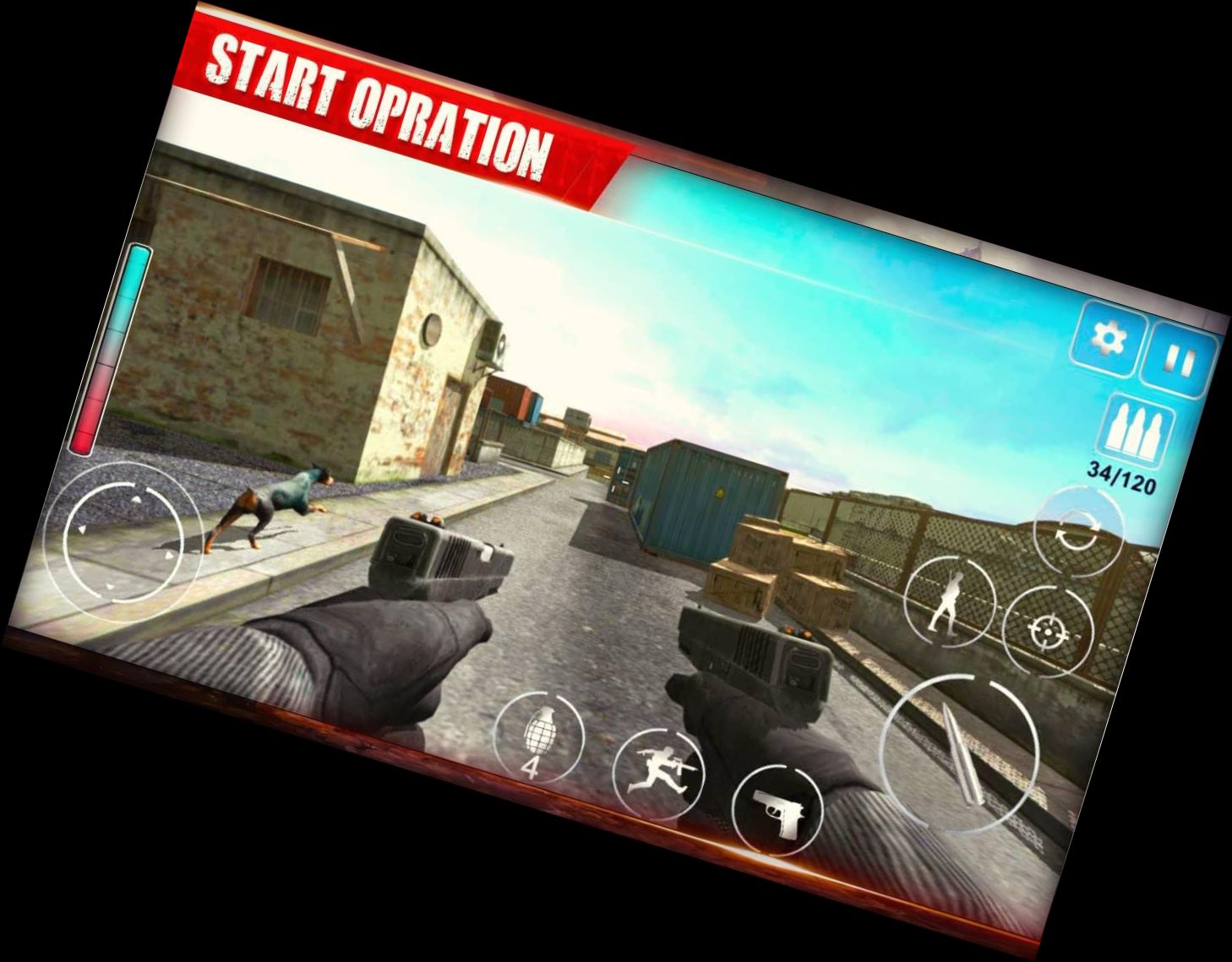 Delta Kommando Action Spiel