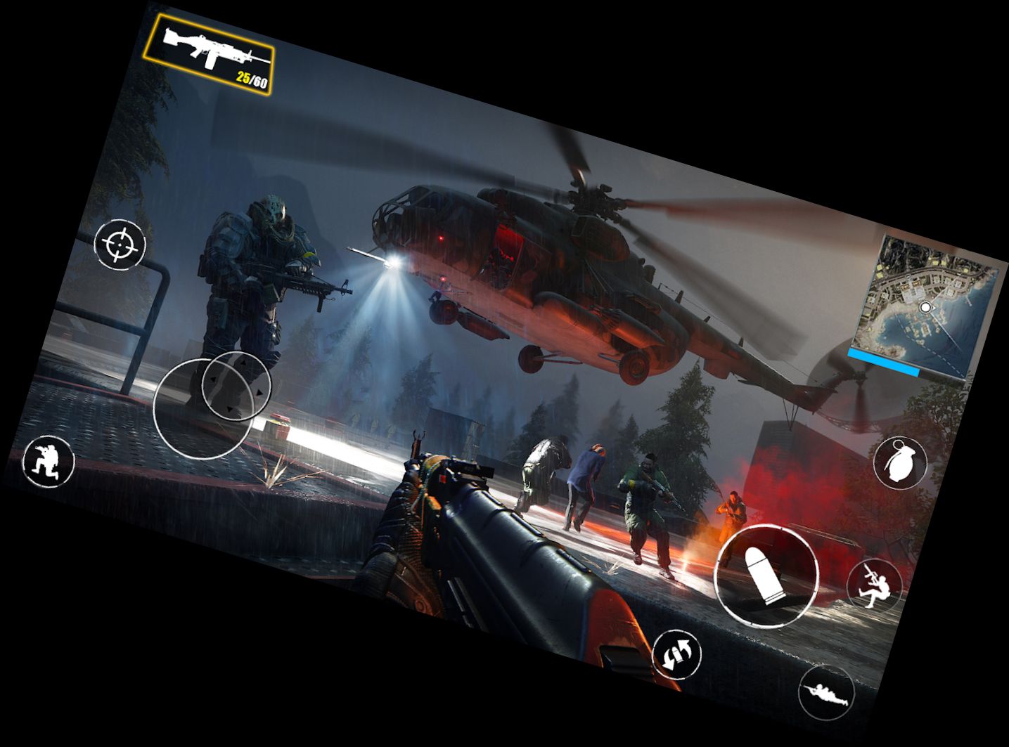 Игры SWAT Стрельба из Пист