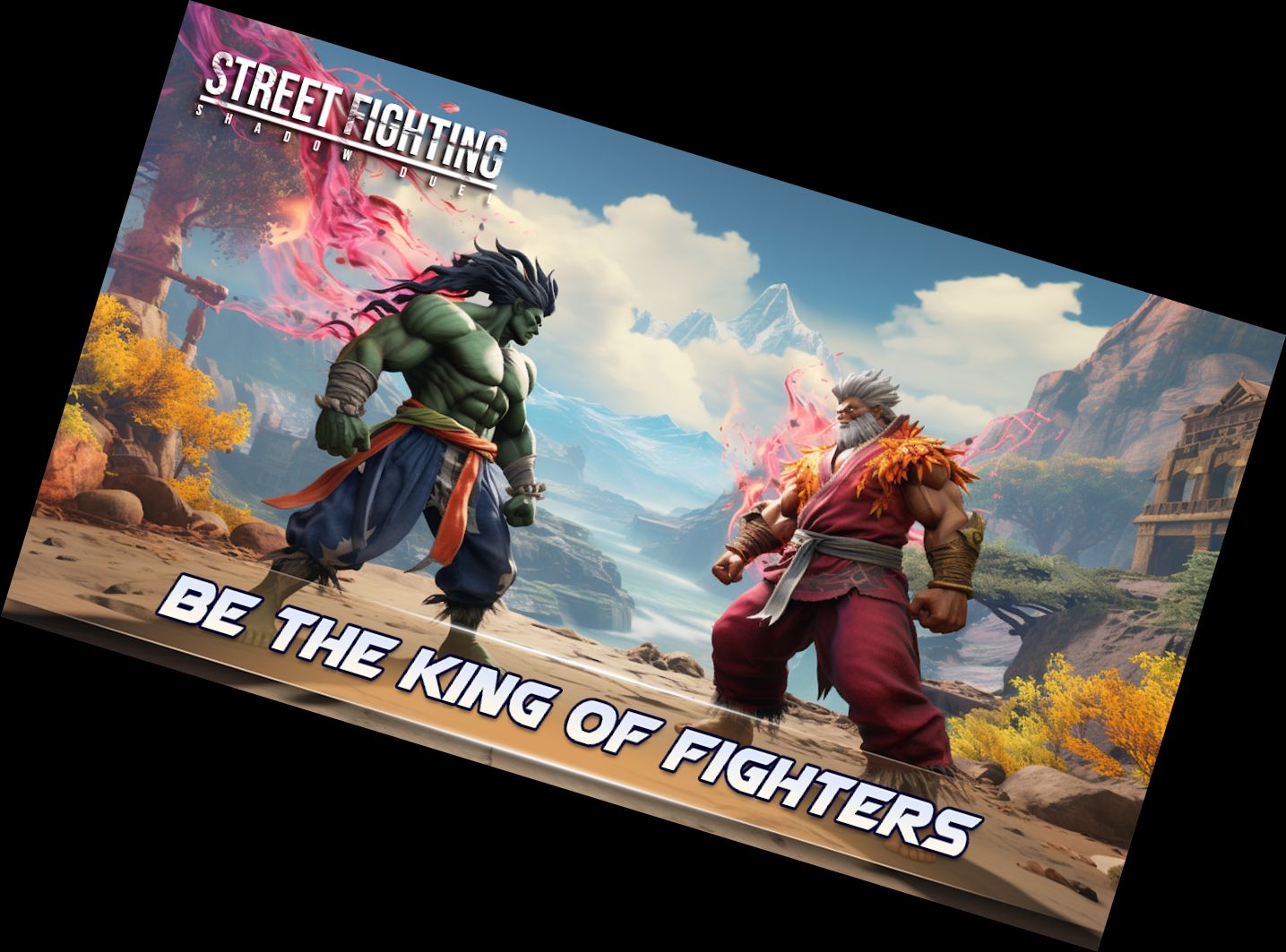 Straßenkampf Schatten-Duell