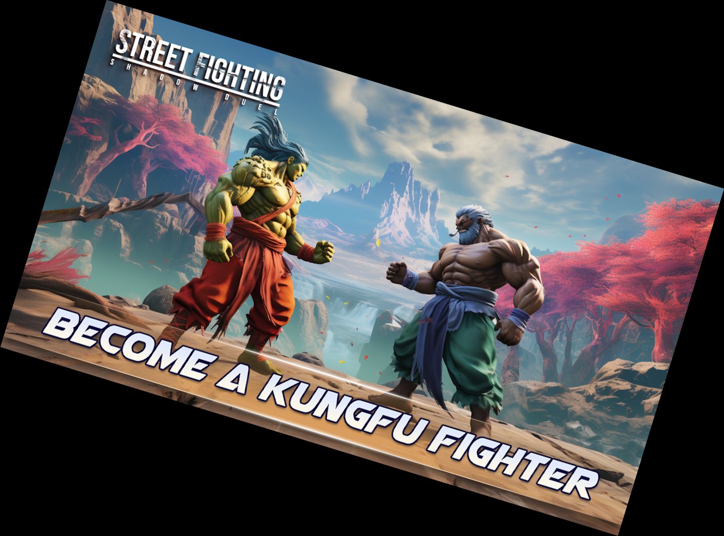 Straßenkampf Schatten-Duell