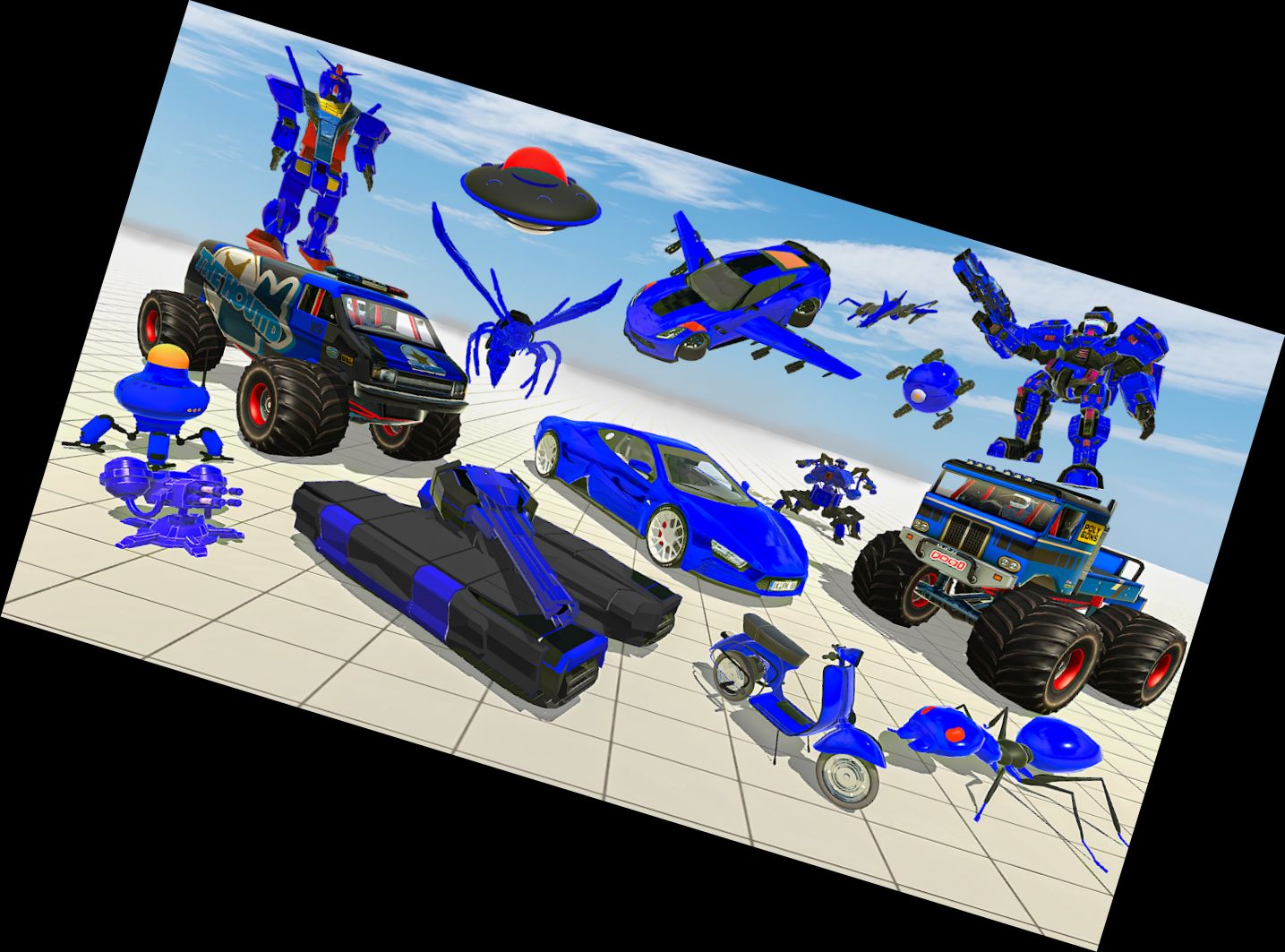 Robot Car Transformers Game