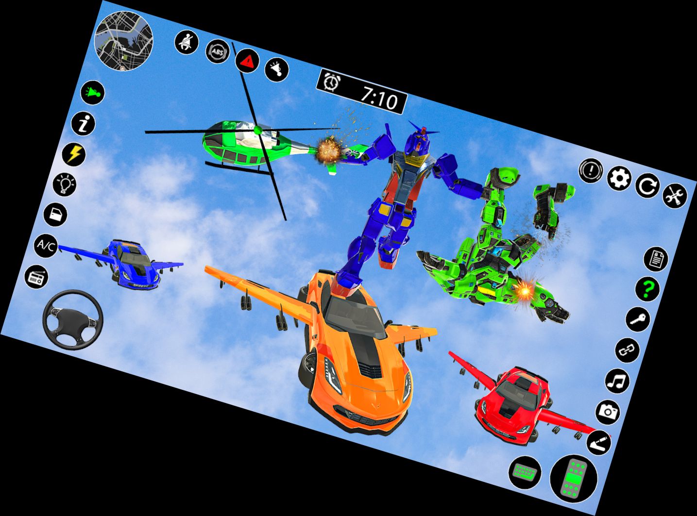 Transformers Spiel Roboter Auto