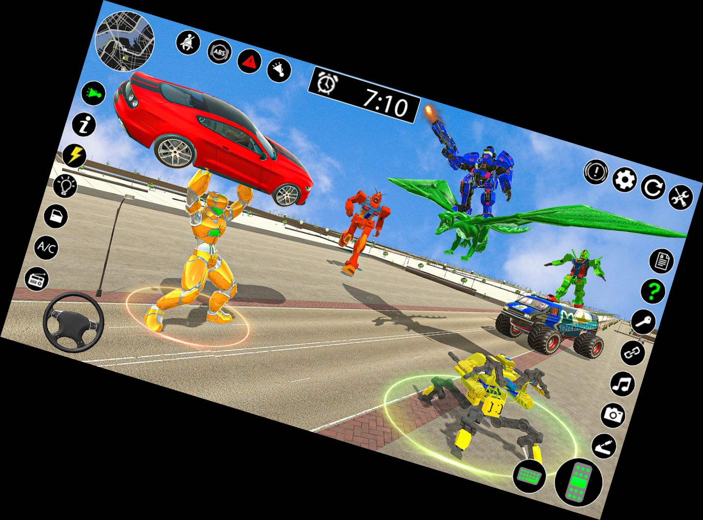 Transformers Spiel Roboter Auto