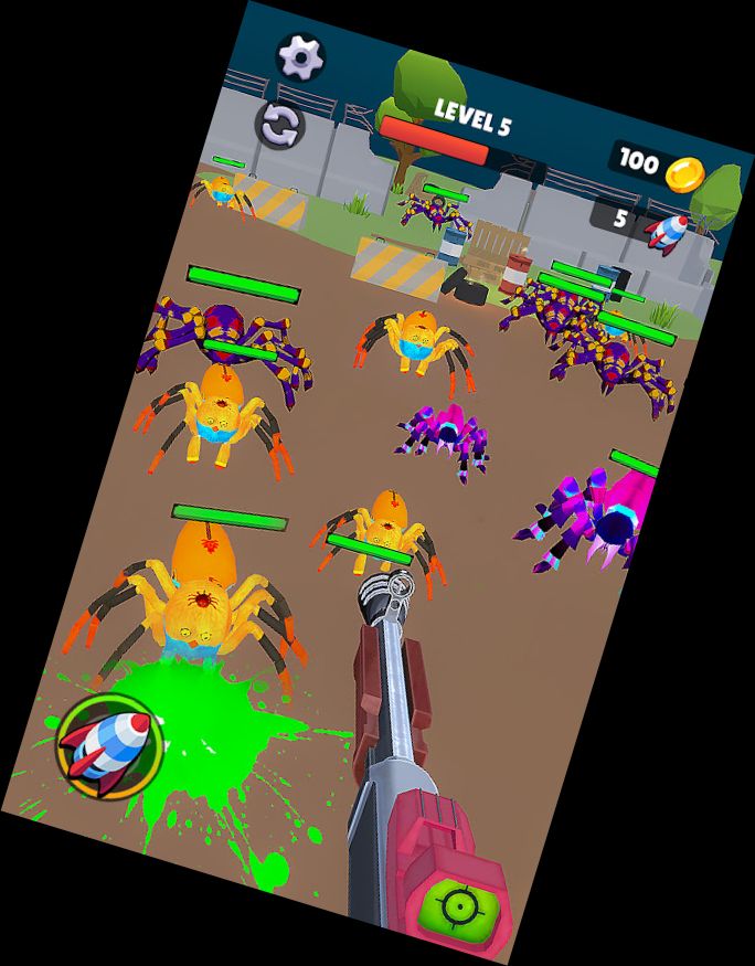 Нападение Монстров Насекомых: Выжив