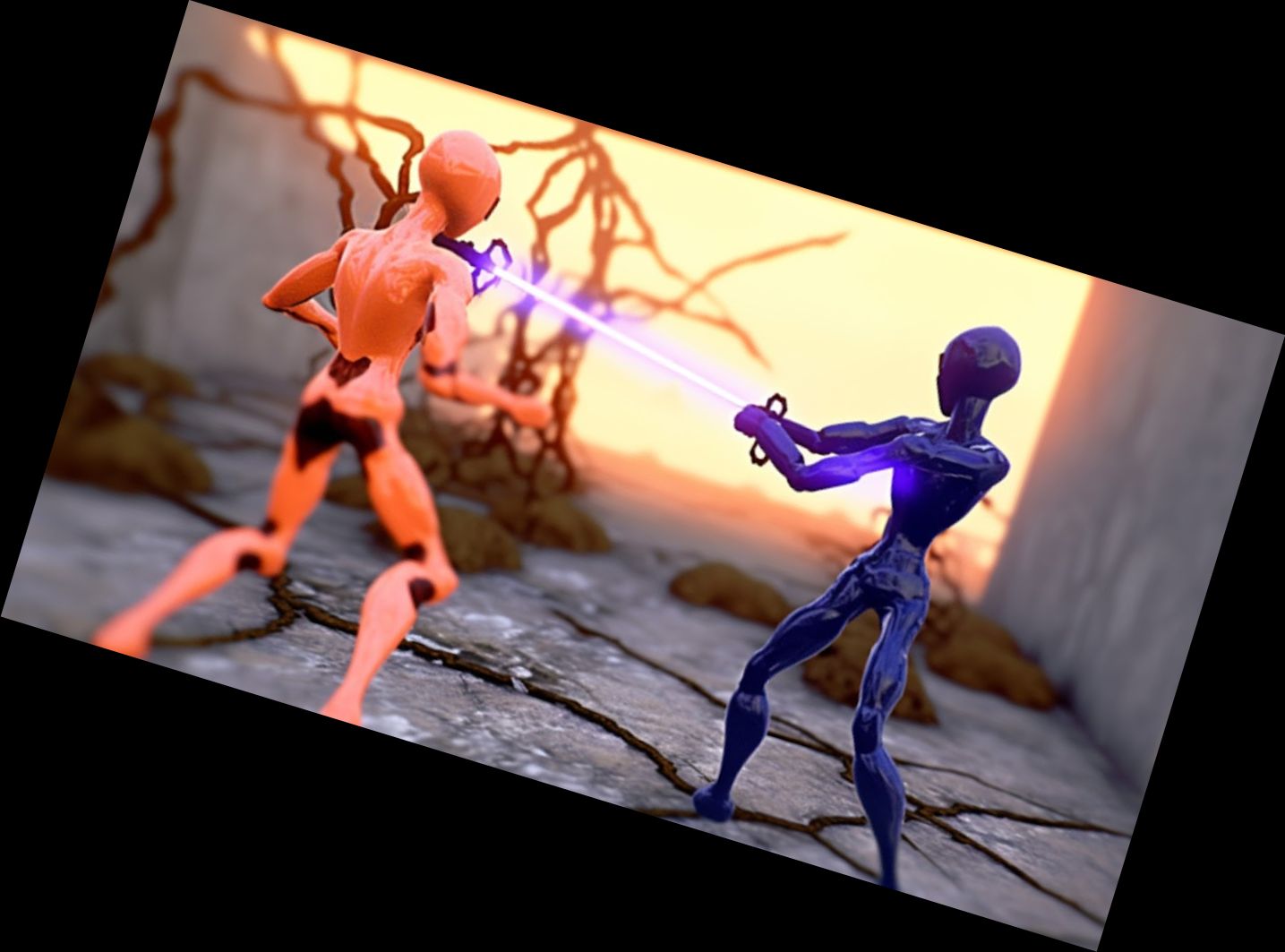 Kampf im Schatten Überlebensspiel