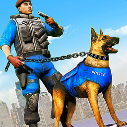 US-Polizeihund Verbrechen Schie