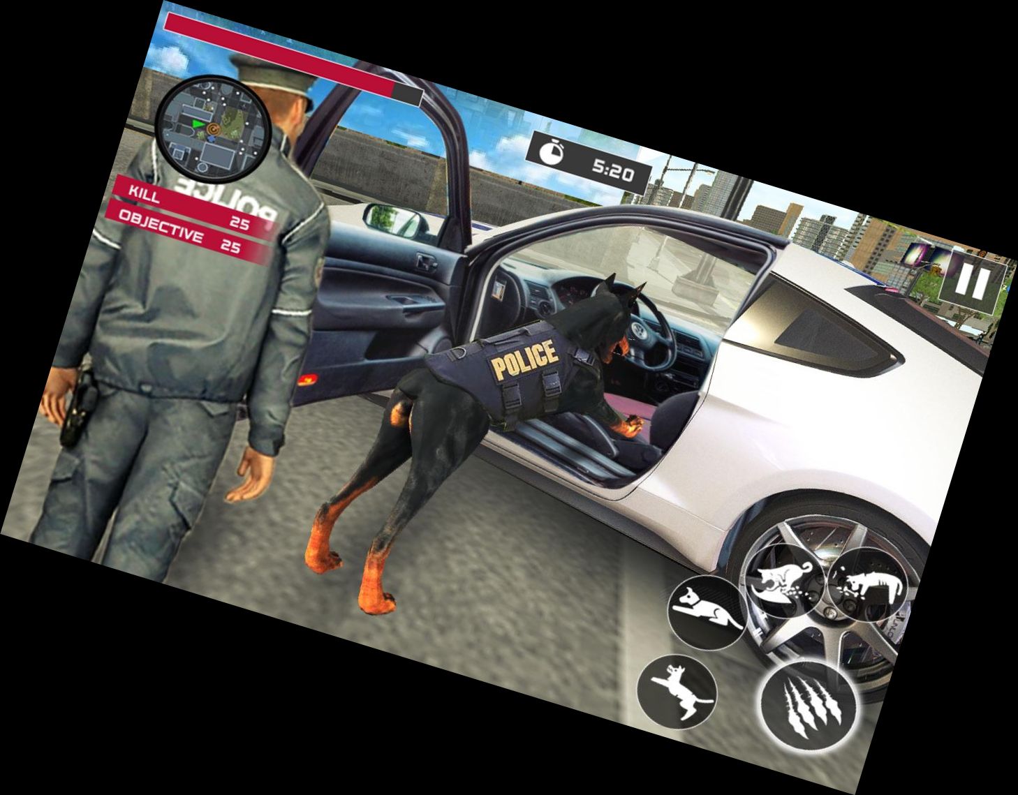 Поліцейський Кінолог Кримінальна Стр