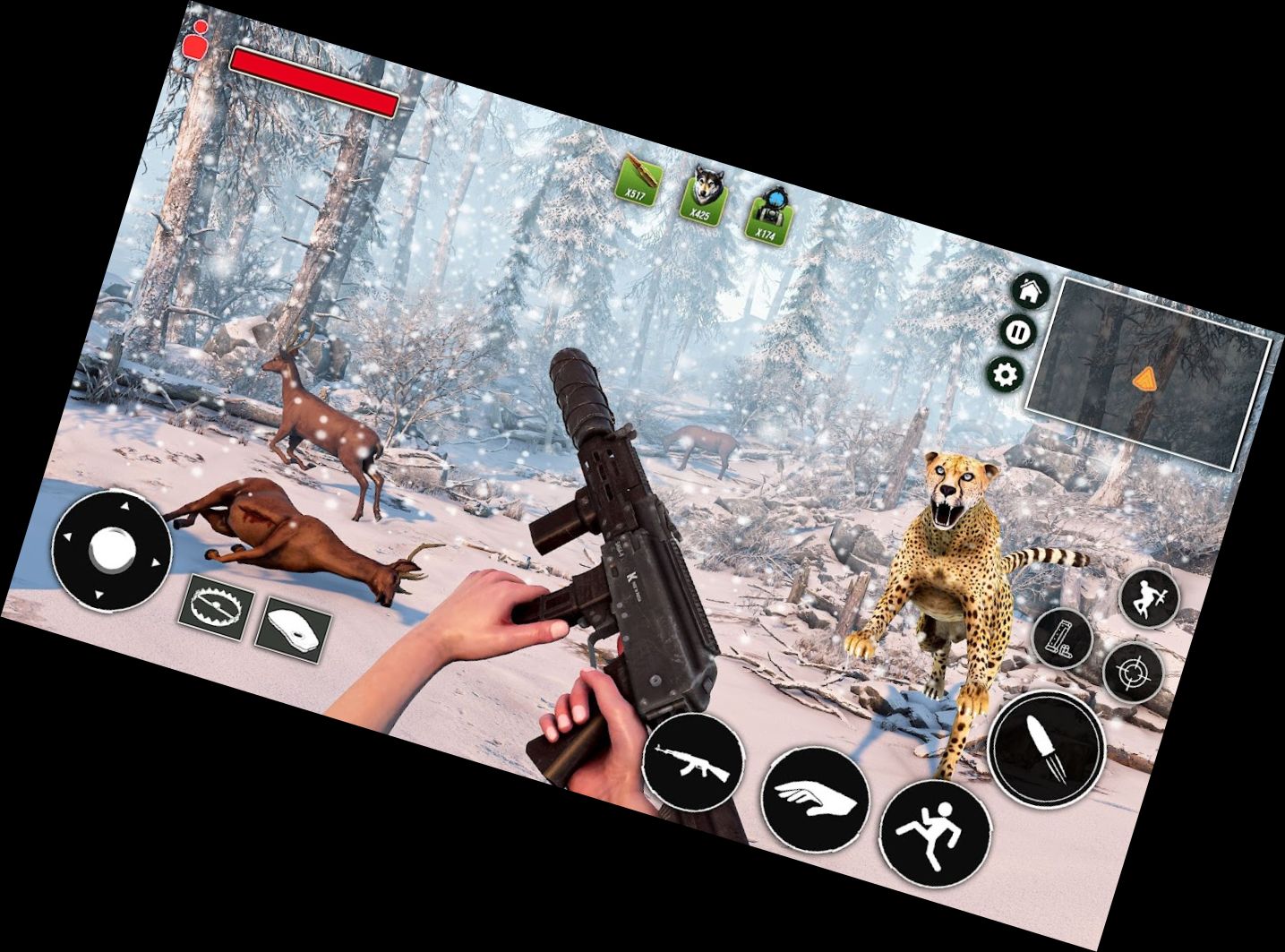 3D Wild Deer Hunting Shooter Game