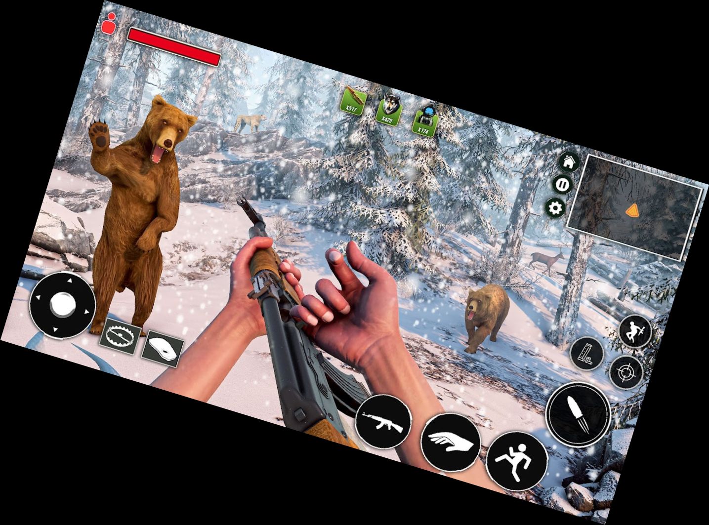 3D Wild Deer Hunting Shooter Game