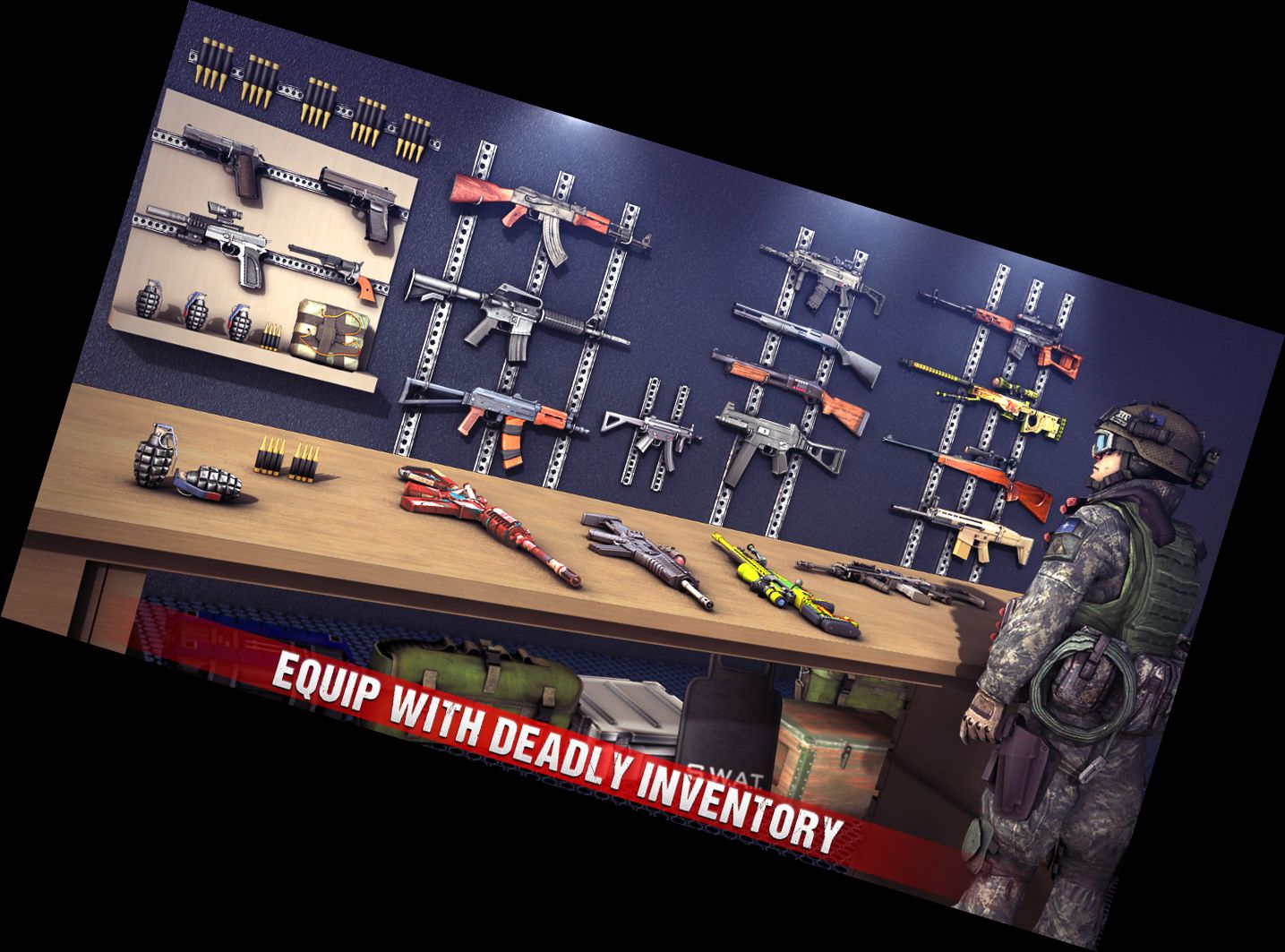 Ego-Shooter Gewehrschießspiele offline