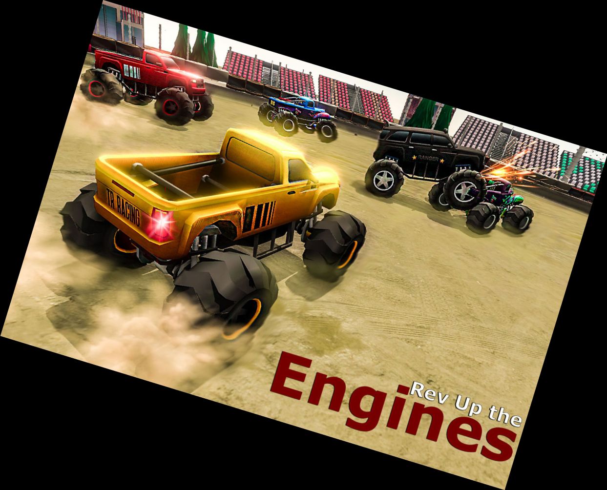 Crash Cars-Monster Truck Racing