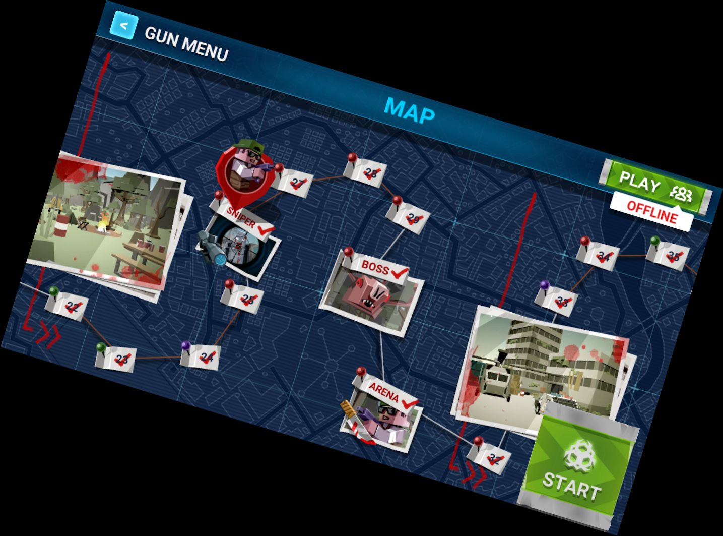 Der Gehende Zombie: Shooter