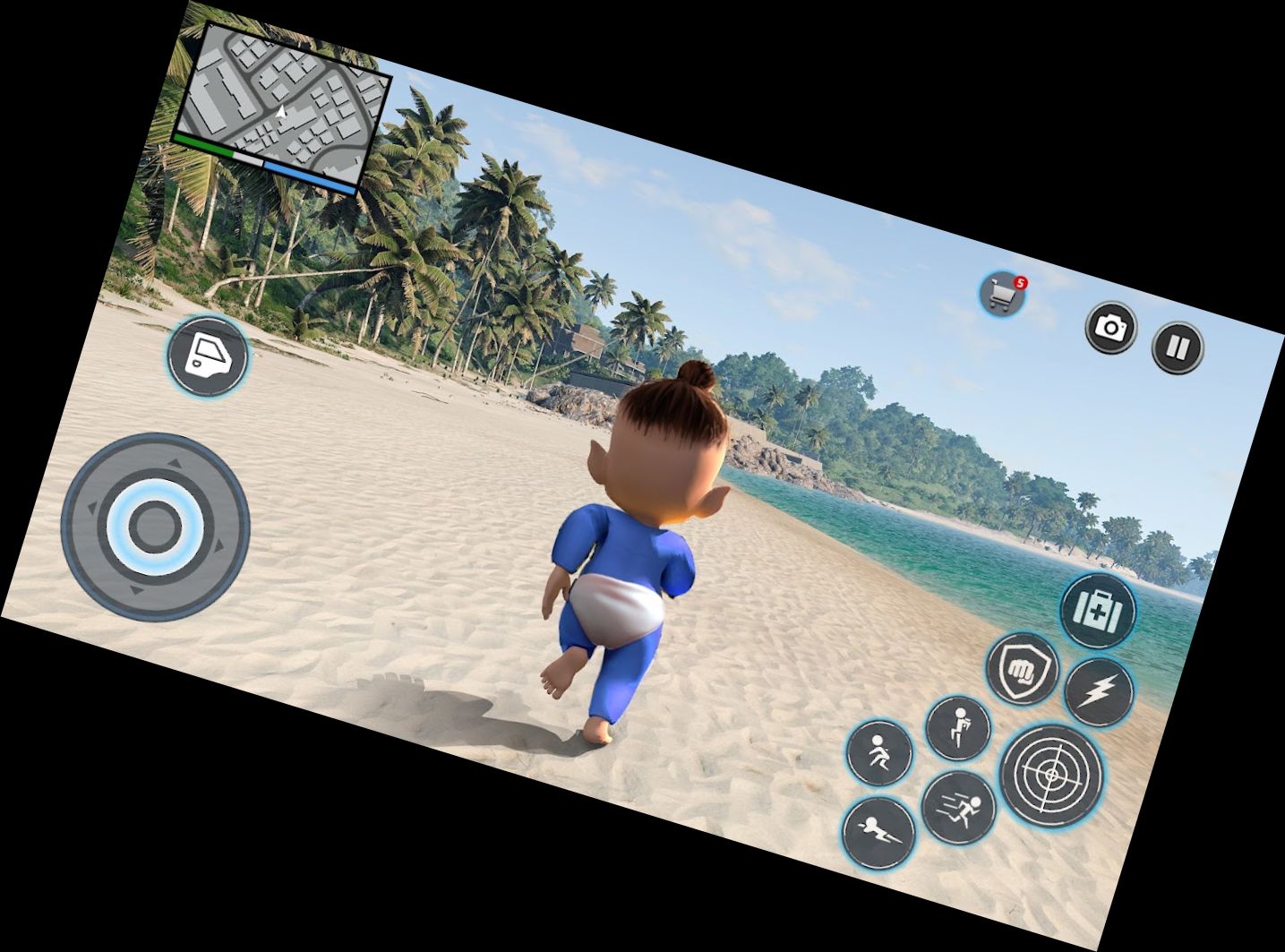 Игра на Веревке Маленького