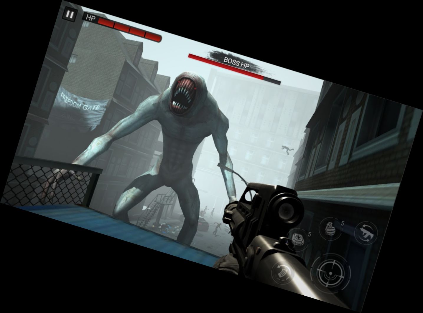 Стрельба по зомби: Д