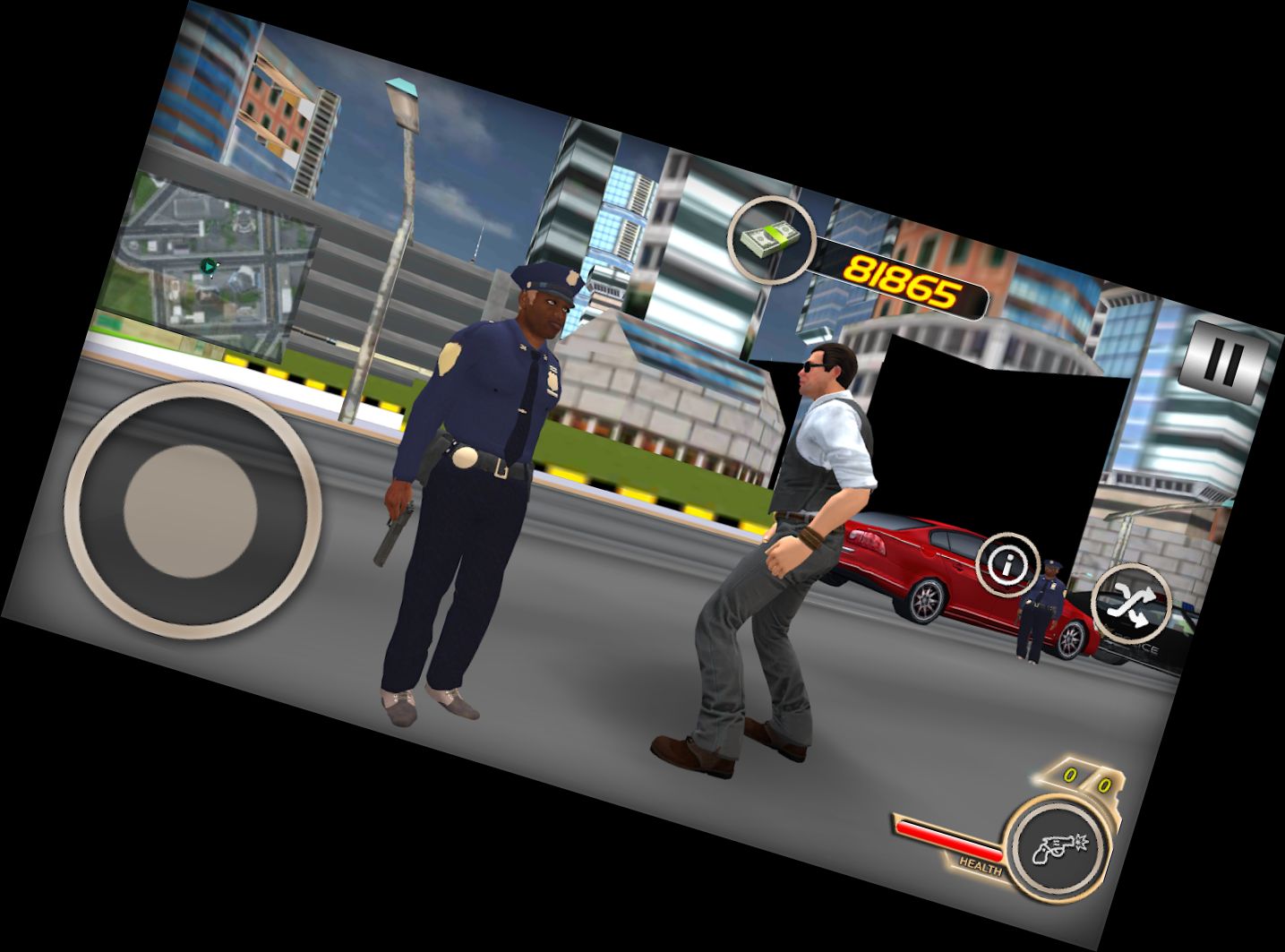 Гангстеры в городе мафии