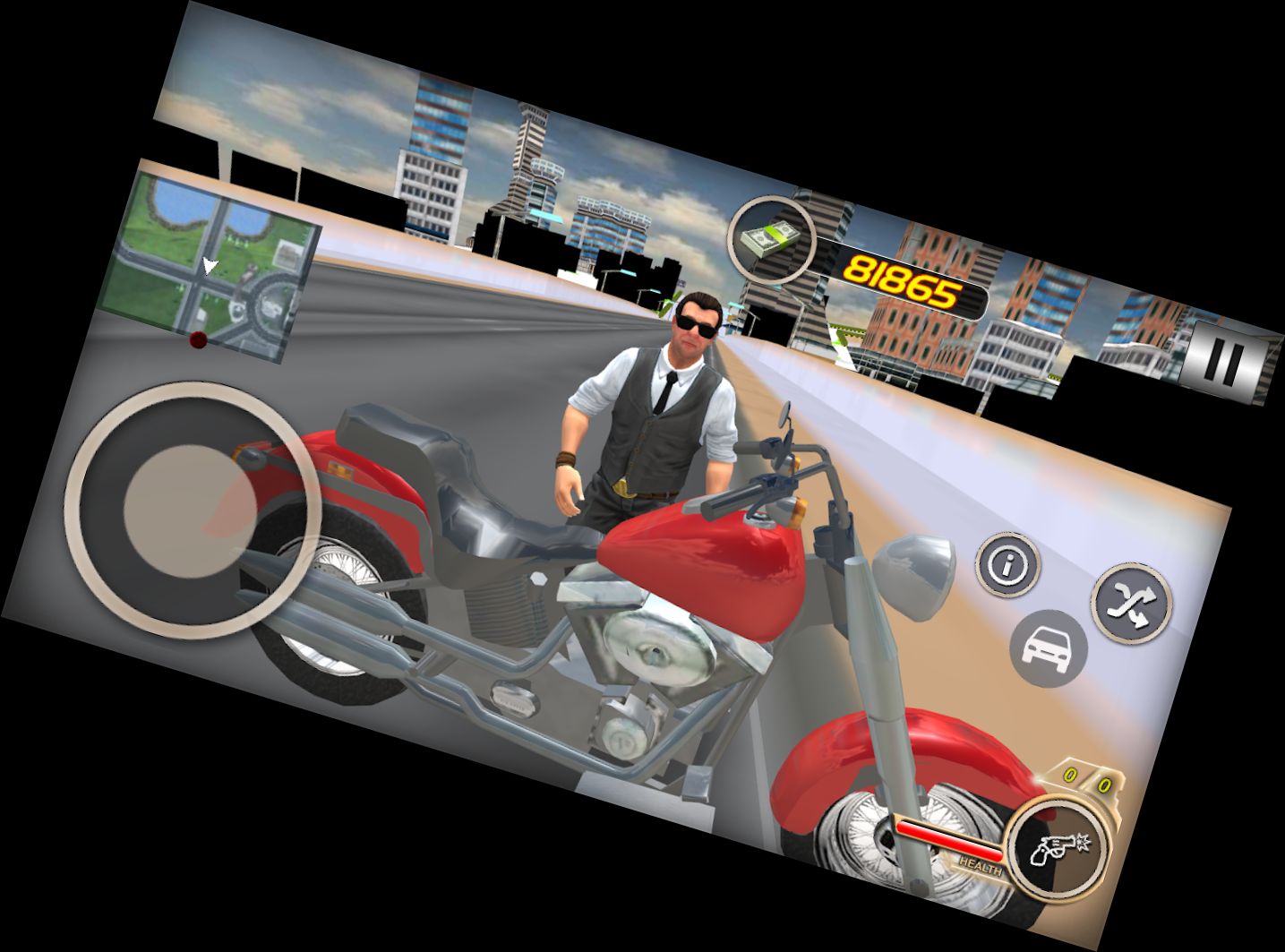 Гангстеры в городе мафии