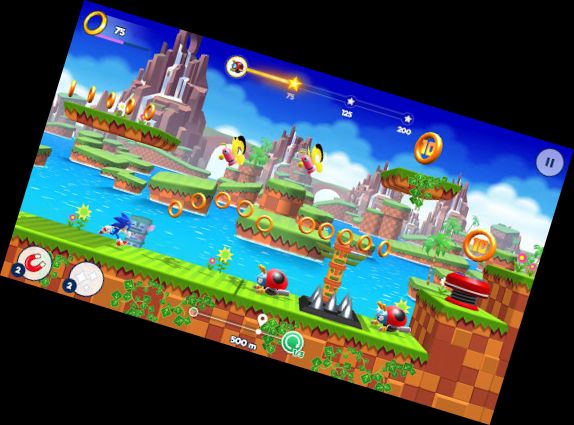 Sonic Runners Abenteuer Spiel