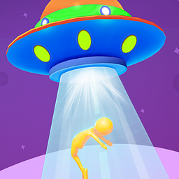 Weltraum-Invasion Alien-Angriff