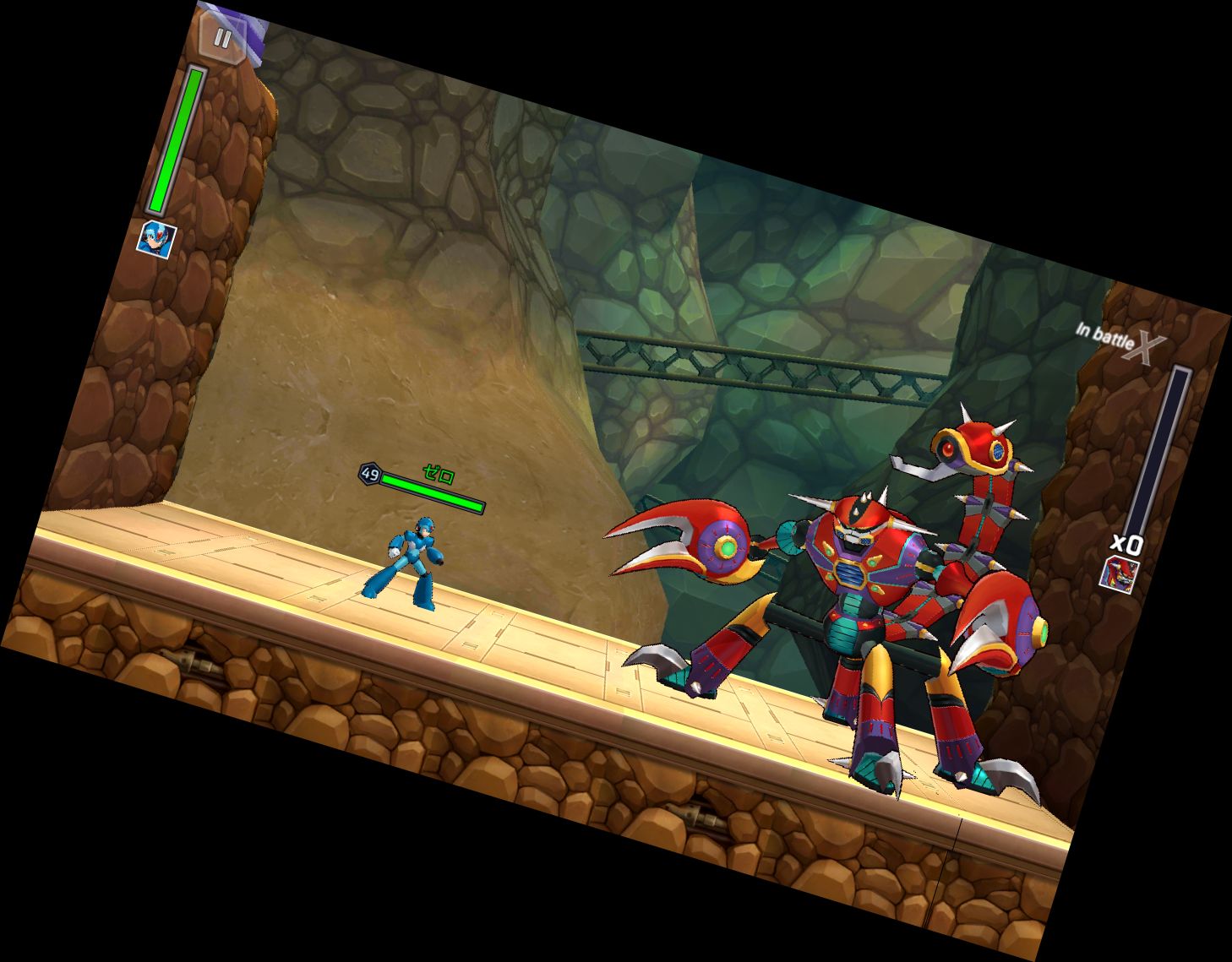 MEGA MAN X DiVE - MOBILE