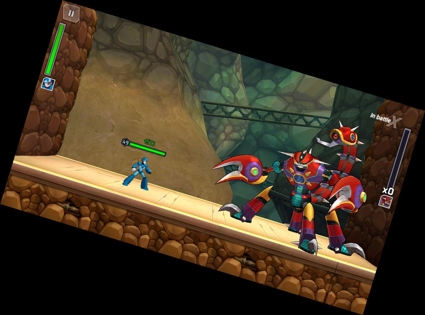 MEGA MAN X DiVE - MOBILE