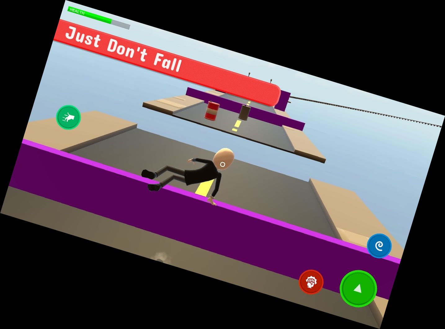 Hombre Palillo 3D Parkour: ¡