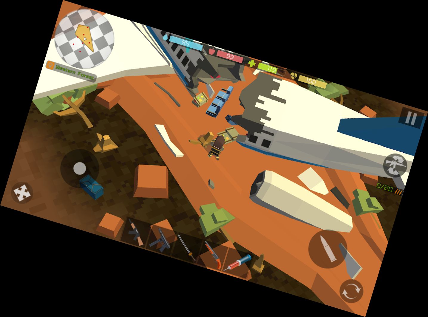 Pixel Zombie Jäger: Überleben