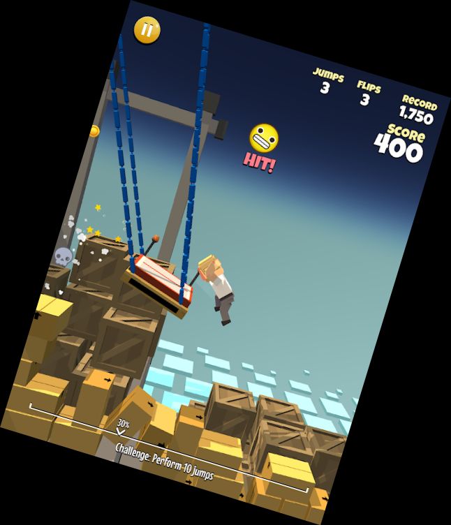 Бэкфлиппер: Салто в