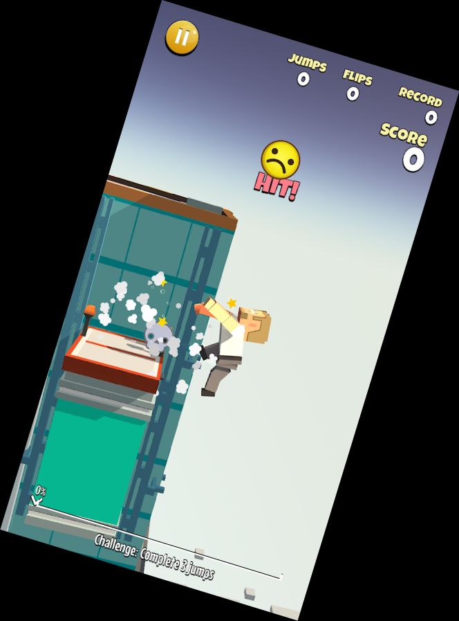 Rückwärtsflieger: Flip Stadt &