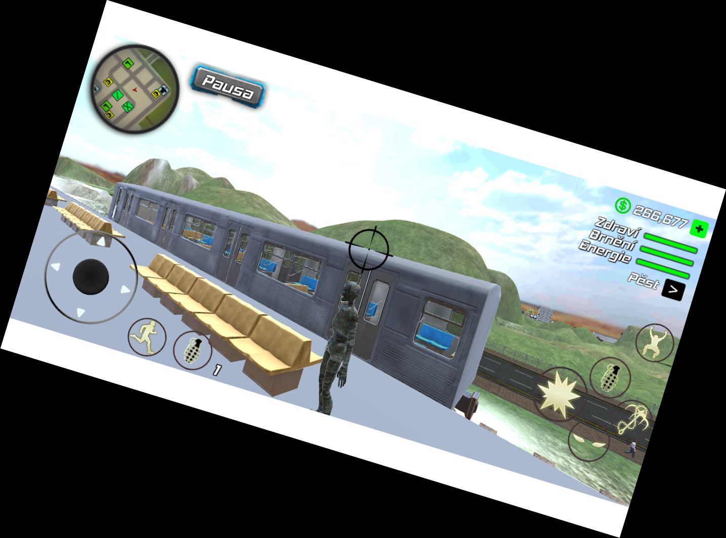 Seil-Mumie-Kriminal-Simulator