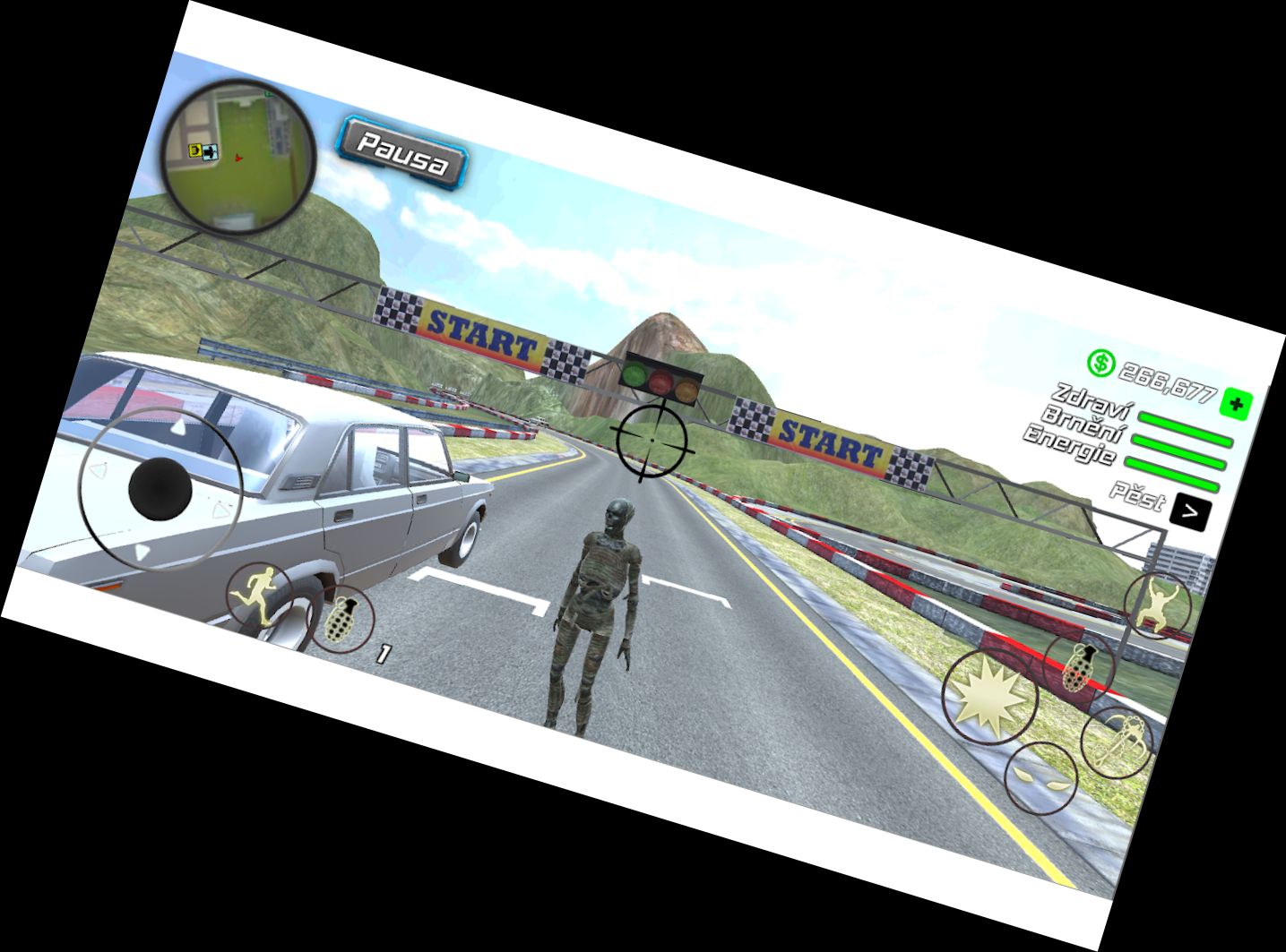 Seil-Mumie-Kriminal-Simulator