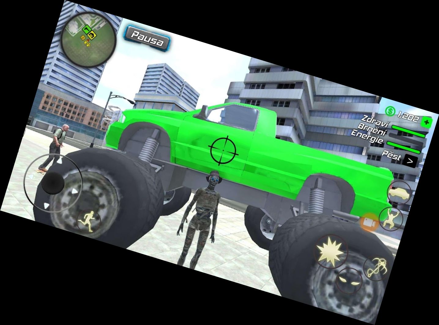 Seil-Mumie-Kriminal-Simulator