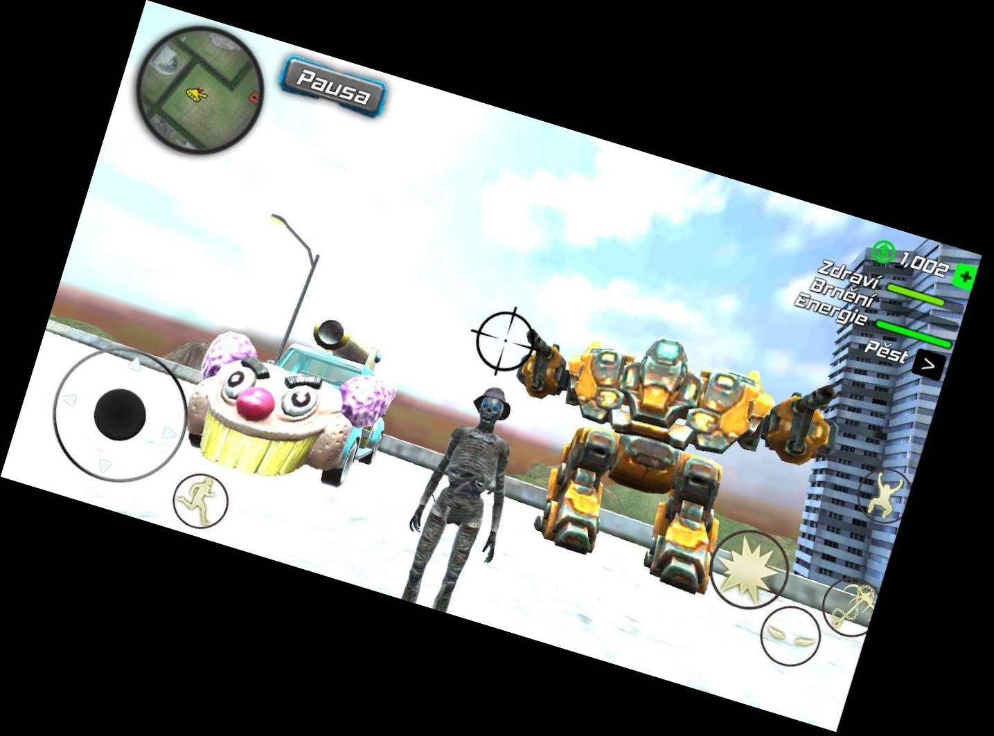 Seil-Mumie-Kriminal-Simulator