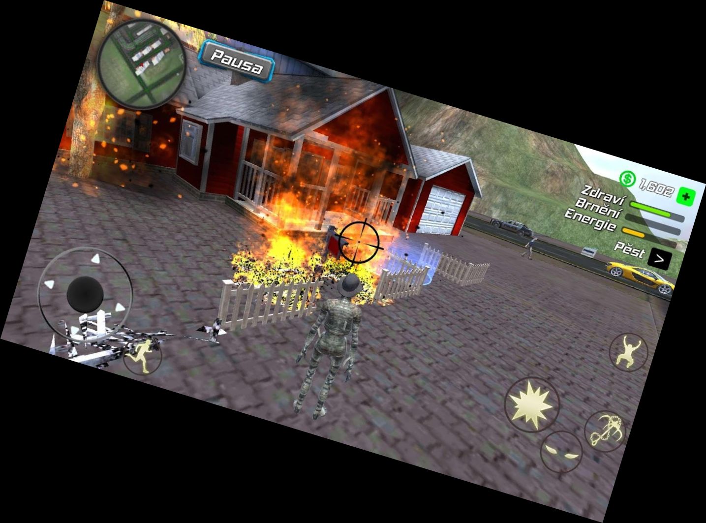 Seil-Mumie-Kriminal-Simulator