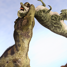 Jurassische Epische Dinosaurierschlacht