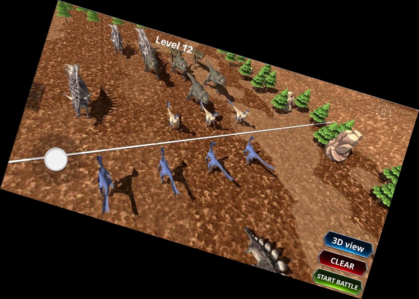 Jurassische Epische Dinosaurierschlacht