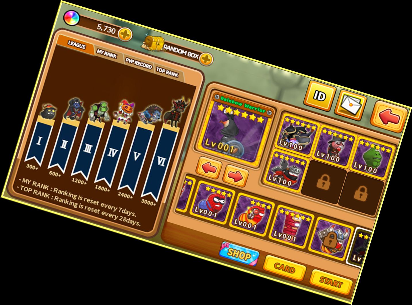 Larven Helden: Kampflicht