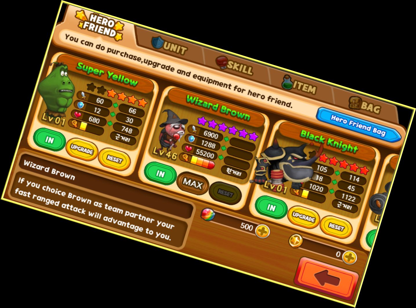 Larven Helden: Kampflicht