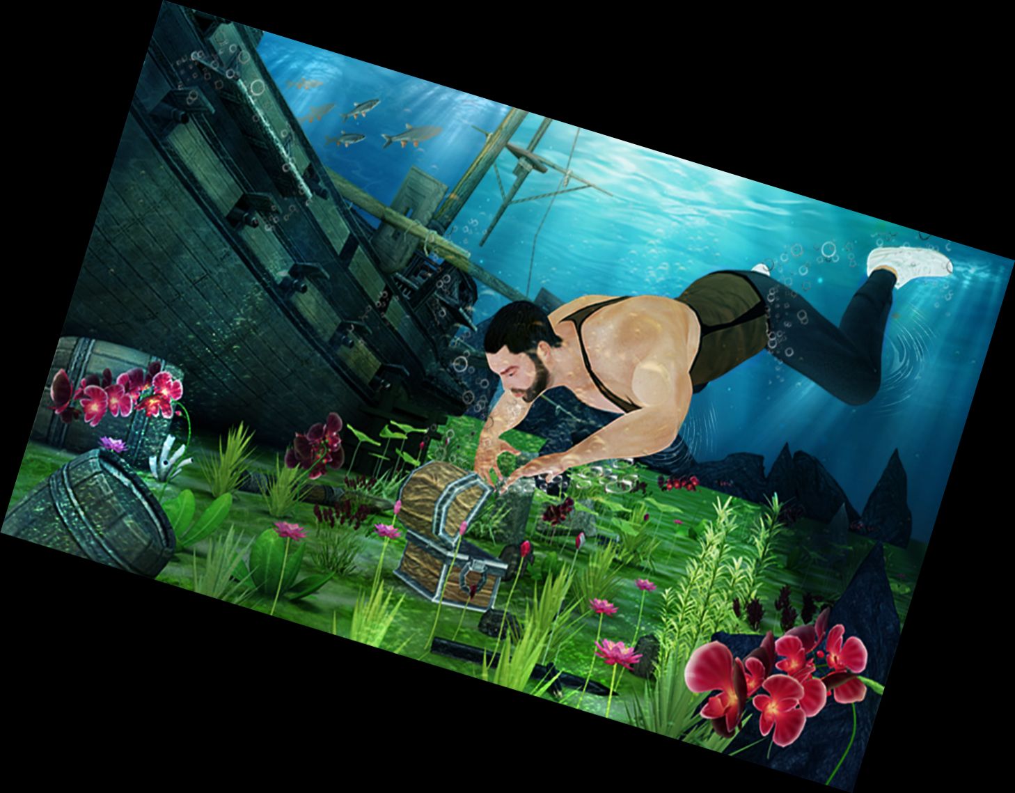 Überleben auf dem Floß Jäger