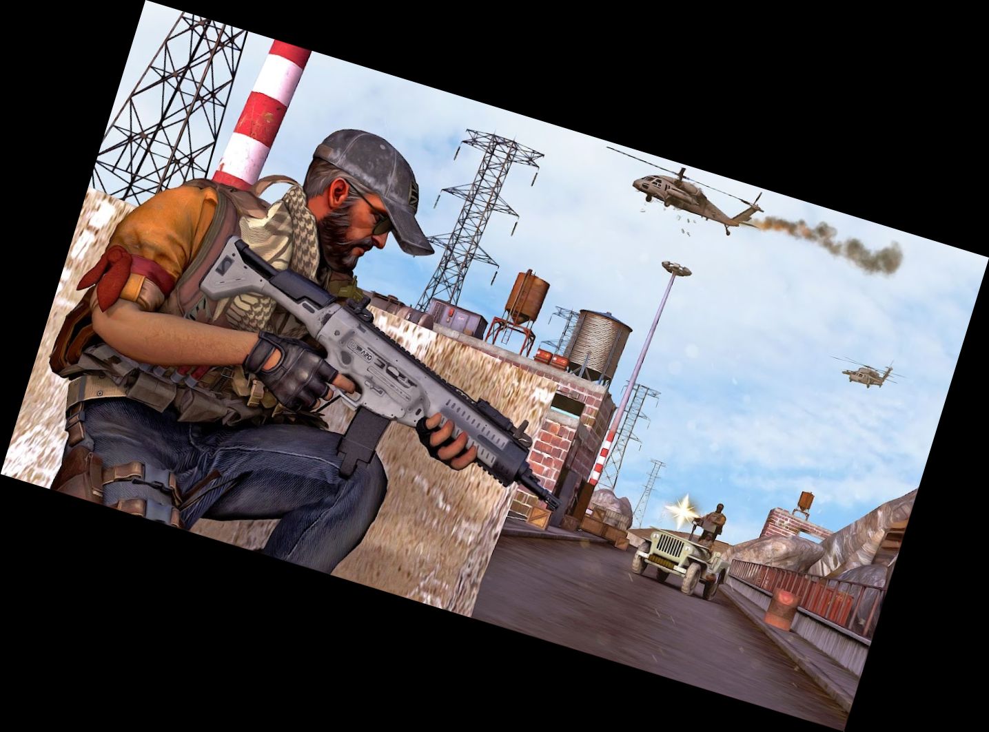 Schießspiele mit Waffen Offline 3