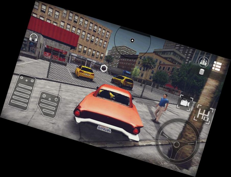 Echtes Autoparken - Offene Welt