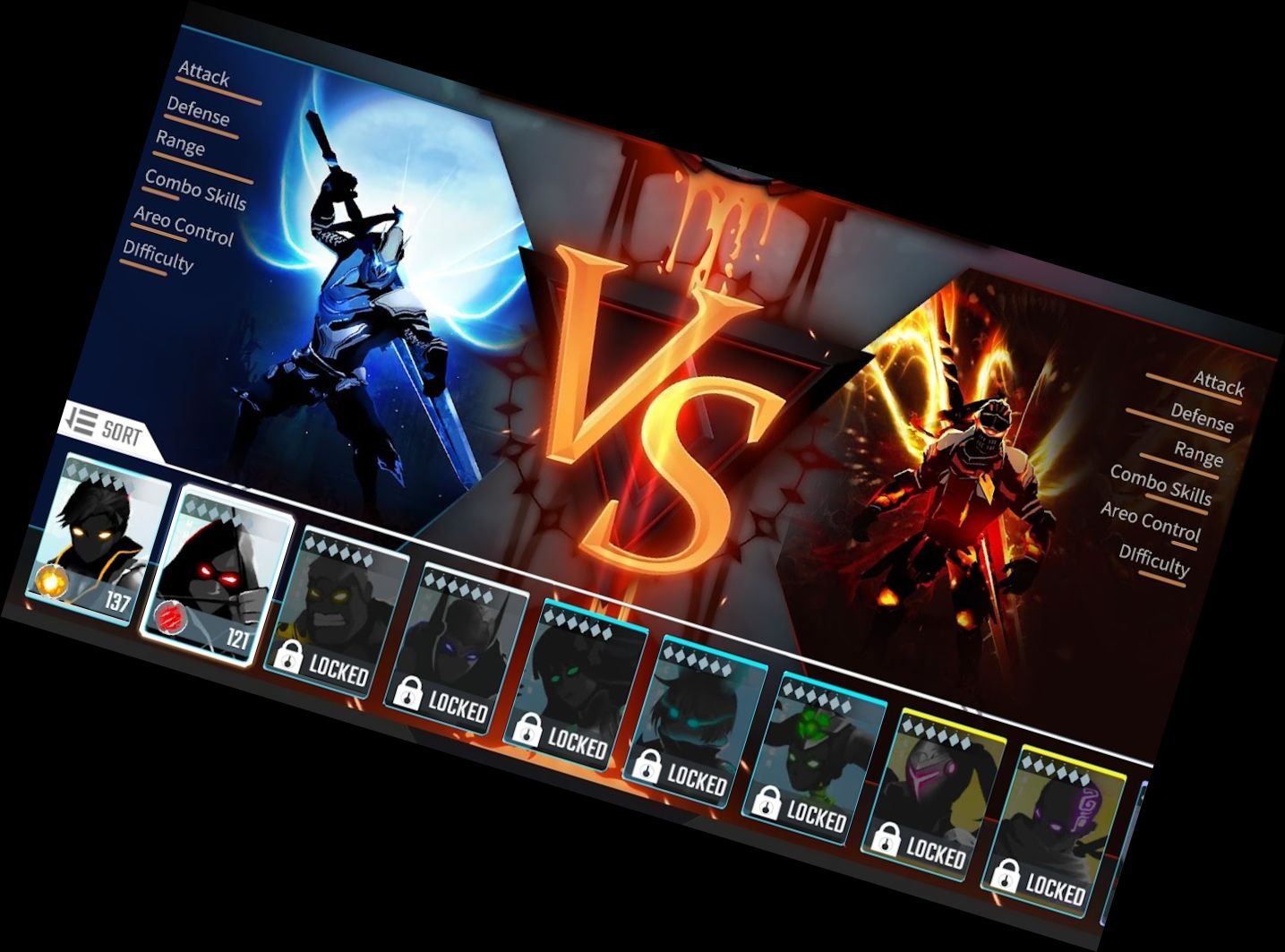 Тіньові легенди: бійка