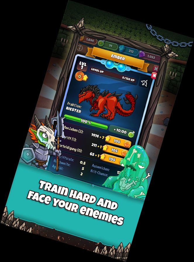 Minion-Kämpfer: Epische Monster