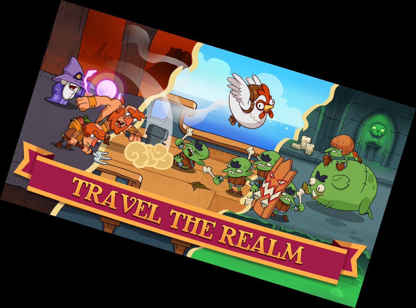 Halblegenden: Idle & Clicker Werbung