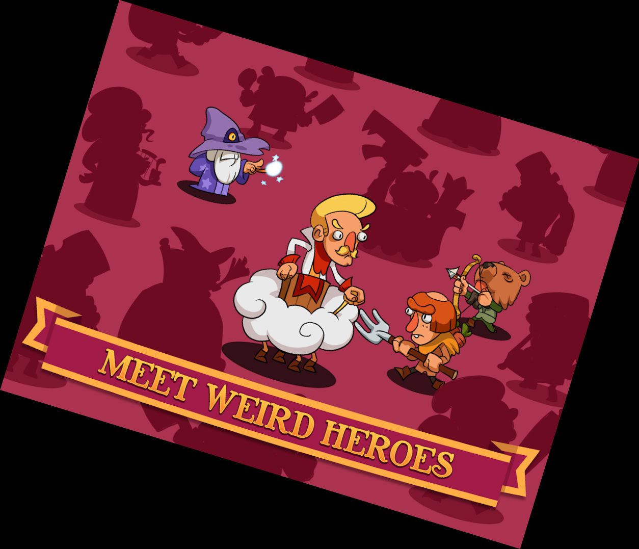 Напівгерої: Idle та клікерна реклама