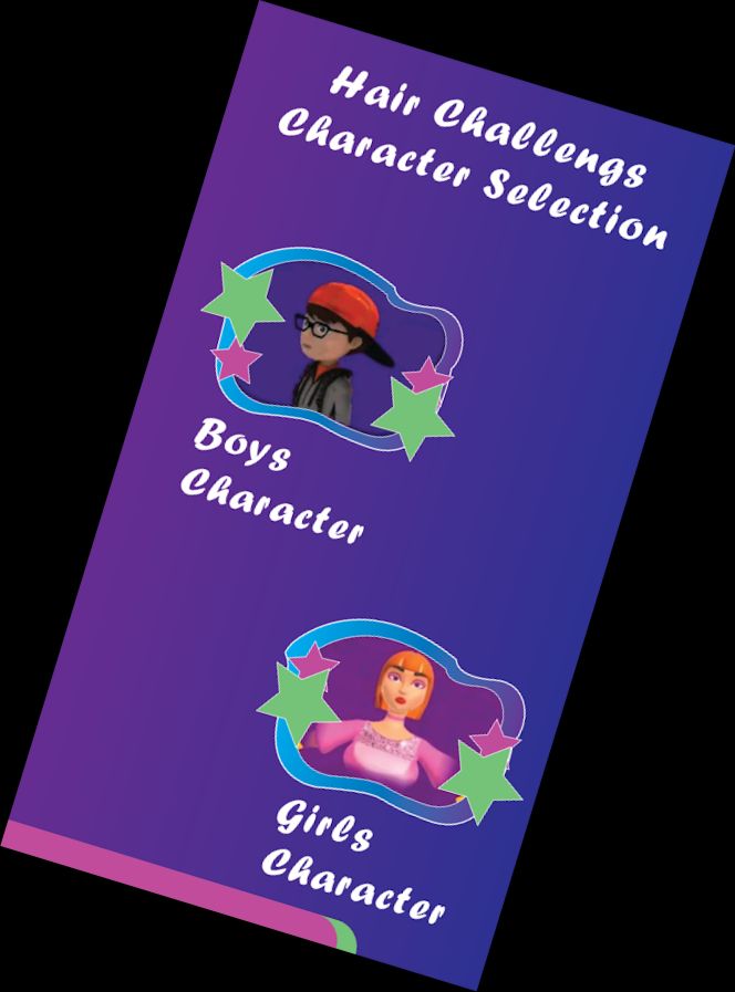 Haarlauf Herausforderung Haarspiele