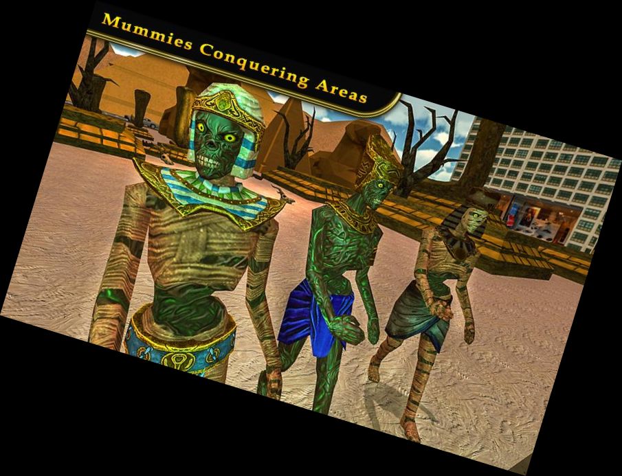 Alte Mumien Kampfsimulator